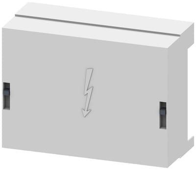 Siemens Sentron 8US1 Cover - 60mm, 60mm Rail system, plastic