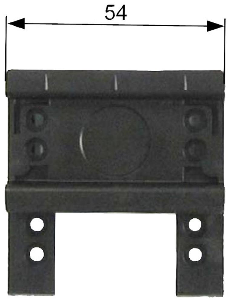 Siemens Sentron 8US1 Mounting Rail - 35mm, 60mm Rail system, plastic 4011209879515
