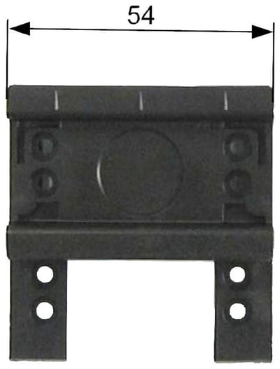 Siemens Sentron 8US1 Mounting Rail - 35mm, 60mm Rail system, plastic 4011209879515