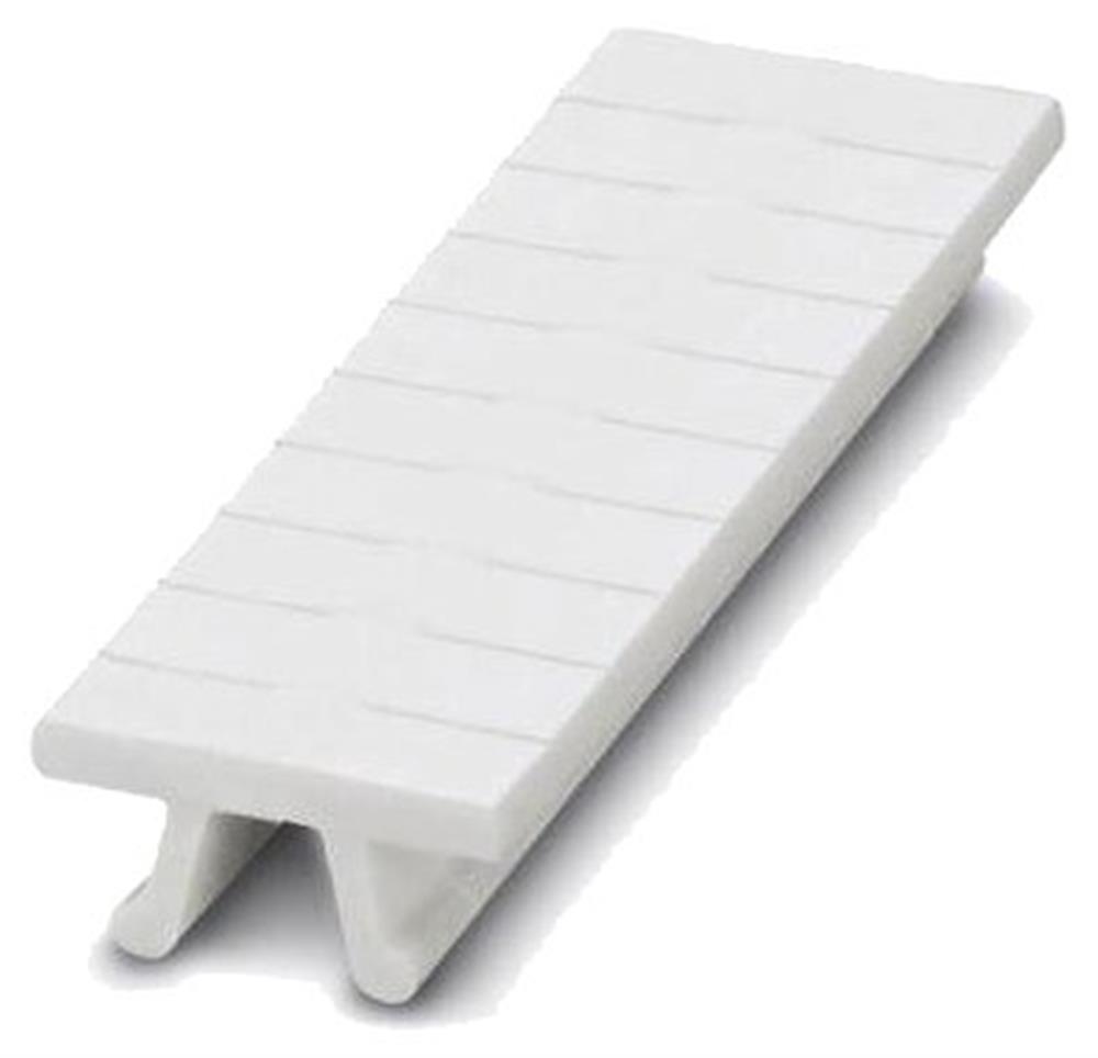 Siemens Sentron 8WH8 Nameplate - 1.5 mm², white, Snap-On 4001869553146