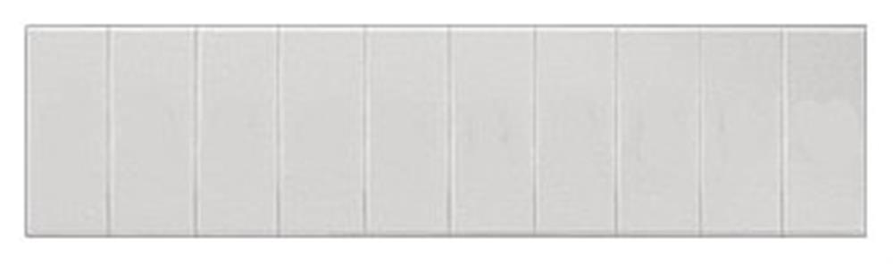 Siemens Sentron 8WH8 Nameplate - 4.2 mm², white, Snap-On 4001869355849