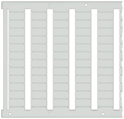 Siemens Sentron 8WH8 Nameplate - 4.2 mm², white, Snap-On 4001869368795