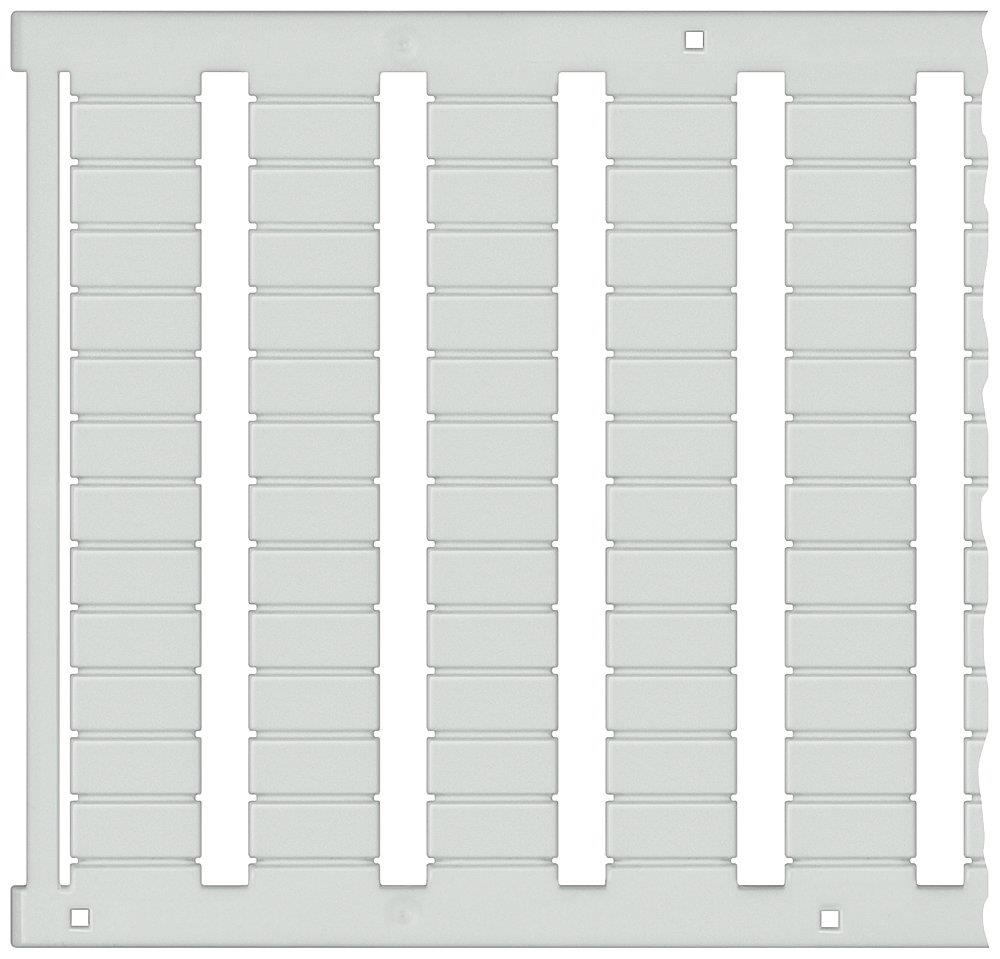 Siemens Sentron 8WH8 Nameplate - 8.2 mm², white, Snap-On 4001869368825