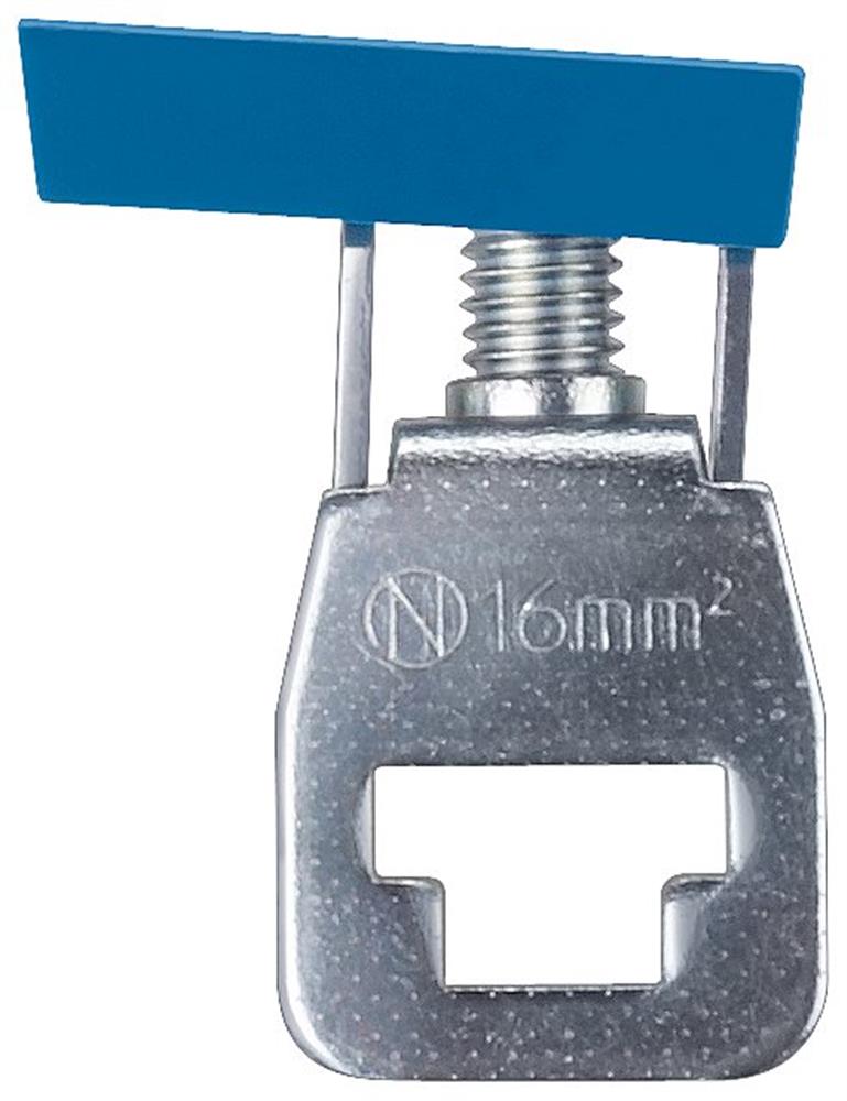 Siemens Sentron 8WH9 Clamp - 16 mm², blue, Snap-On