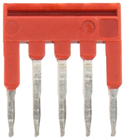 Siemens Sentron 8WH9 Connection Bridge - 3.5 mm², red, Click i 4001869552842