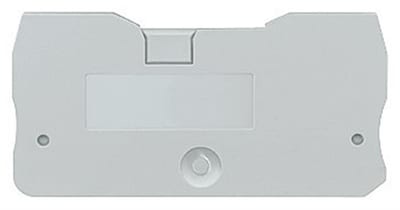 Siemens Sentron 8WH9 End plate - 2.5 mm², grey, Snap-On 4001869345482