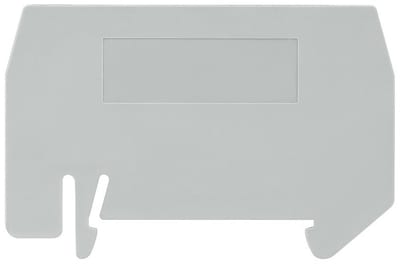 Siemens Sentron 8WH9 Partition - 4 mm², grey, Snap-On 4001869347592