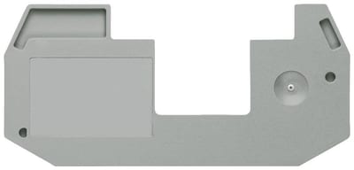 Siemens Sentron 8WH9 Spacer plate - 60 mm², grey, Snap-On