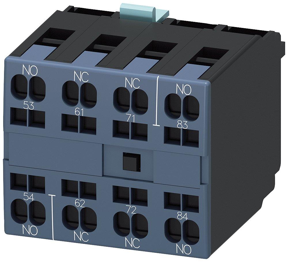 Siemens Sirius 3RH1 Auxiliary Contact - 5A, 2P, 2NC 4011209548053