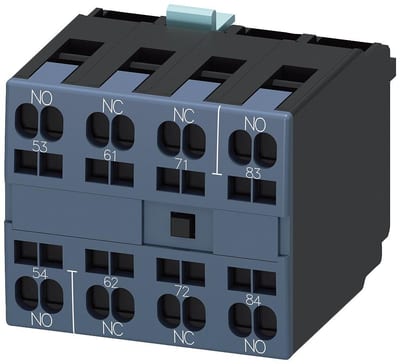 Siemens Sirius 3RH1 Auxiliary Contact - 5A, 2P, 2NC 4011209548053