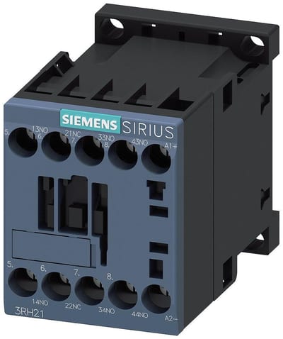 Siemens Sirius 3RH2 Auxiliary Contactor - 10A, 4P 4011209848955