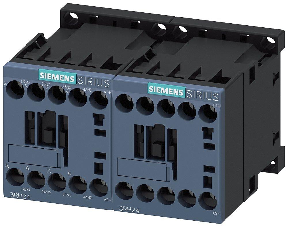Siemens Sirius 3RH2 Contactor Relay - 10A, 4P 4011209850255