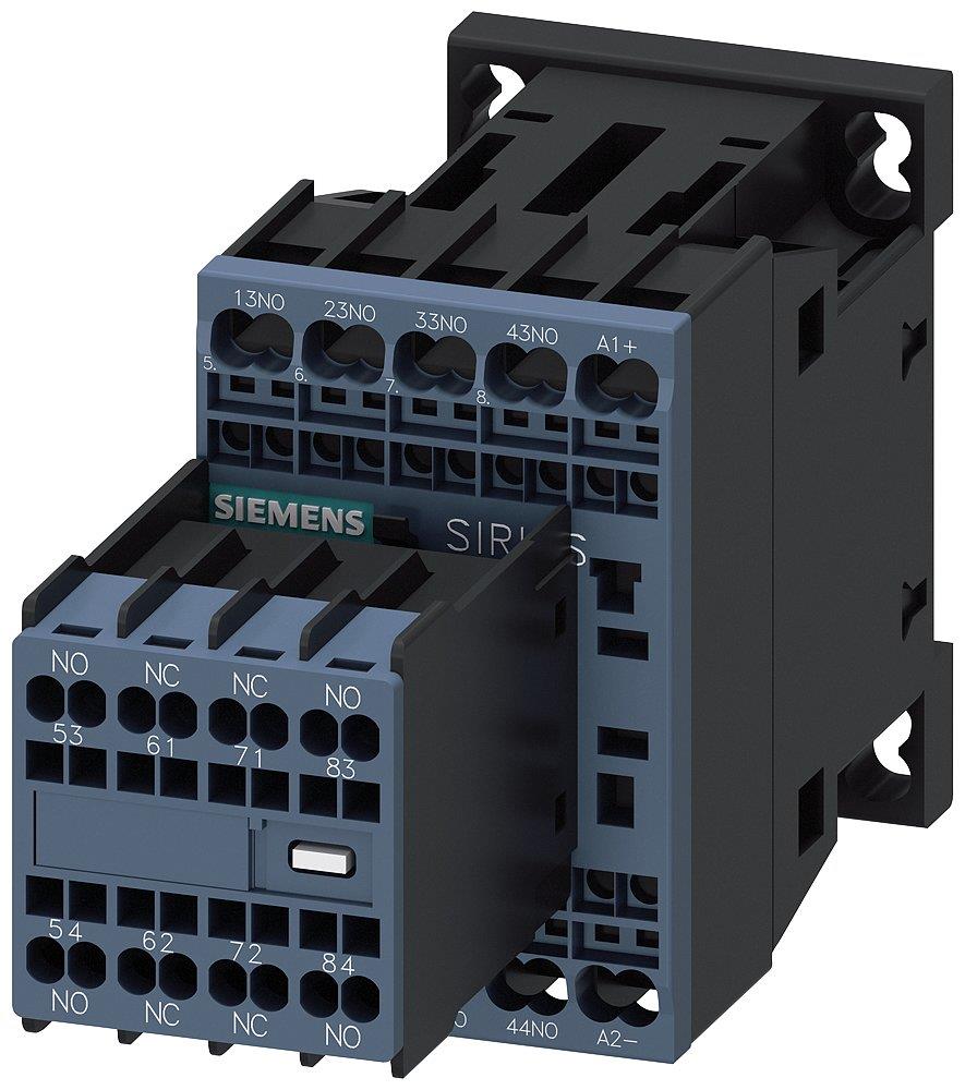 Siemens Sirius 3RH2 Contactor Relay - 10A, 8P 4011209848665