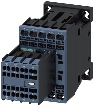 Siemens Sirius 3RH2 Contactor Relay - 10A, 8P 4011209848689