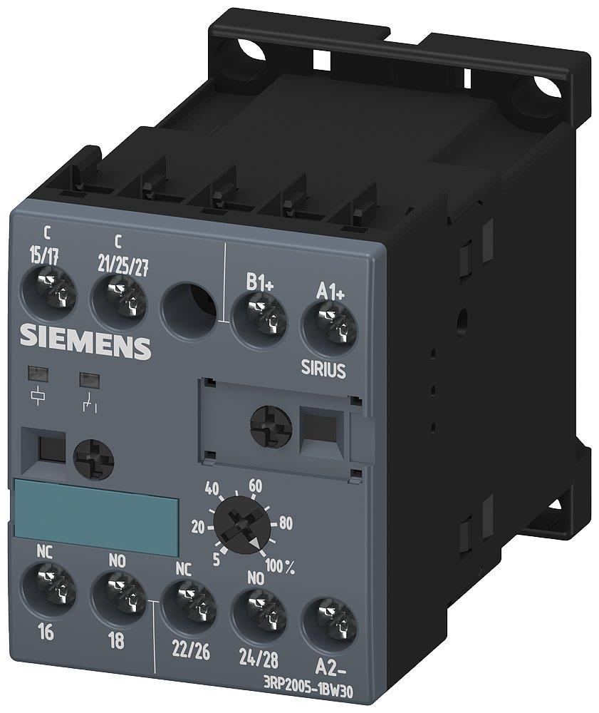 Siemens Sirius 3RP2 Time relay - 0,05S - 100H, 2CO 4011209569454