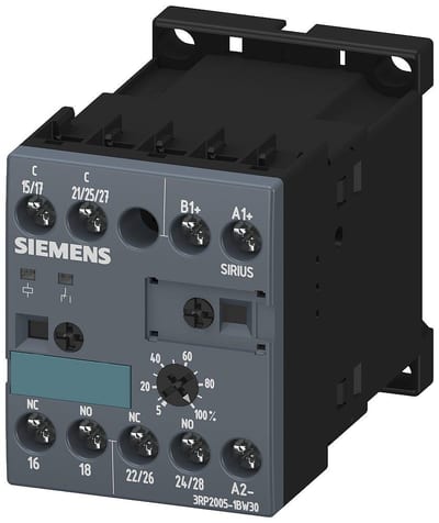 Siemens Sirius 3RP2 Time relay - 0,05S - 100H, 2CO 4011209569454