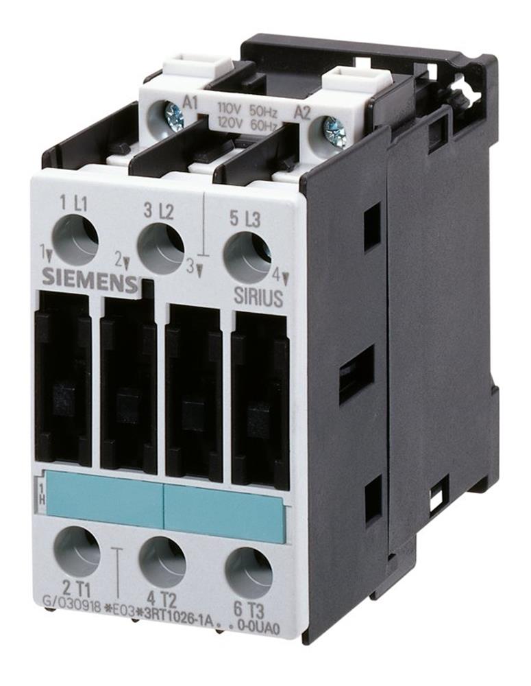 Siemens Sirius 3RT1 Contactor - 25A, 3P, 24 DCV