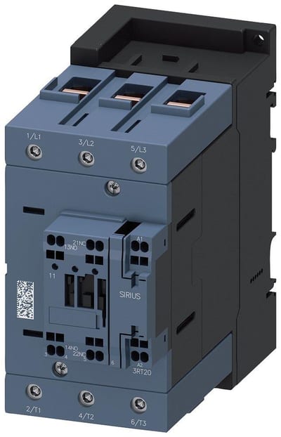 Siemens Sirius 3RT2 Contactor - 110A, 3P 4047621025483