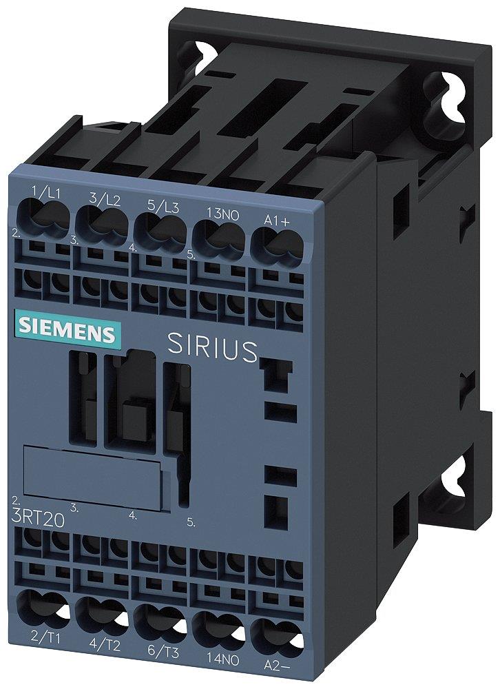 Siemens Sirius 3RT2 Contactor - 12A, 3P 4011209846692