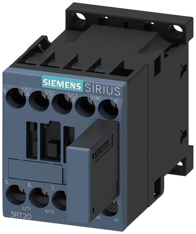 Siemens Sirius 3RT2 Contactor - 12A, 3P 4011209846814