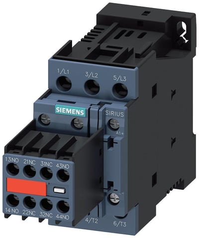Siemens Sirius 3RT2 Contactor - 12A, 3P 4011209866126