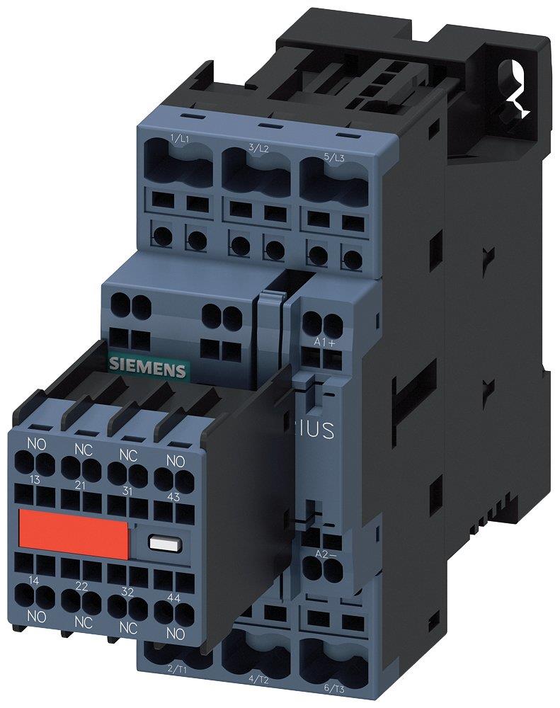 Siemens Sirius 3RT2 Contactor - 12A, 3P 4011209866133