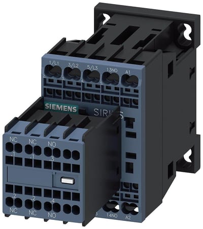 Siemens Sirius 3RT2 Contactor - 12A, 3P 4011209896925