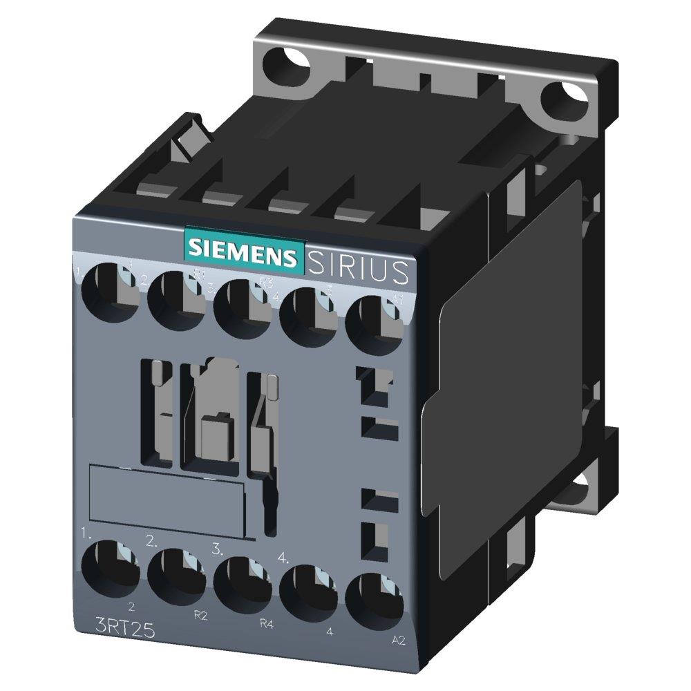 Siemens Sirius 3RT2 Contactor - 12A, 4P 4011209844599