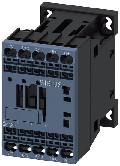 Siemens Sirius 3RT2 Contactor - 16A, 3P 4011209827912