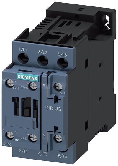 Siemens Sirius 3RT2 Contactor - 17A, 3P 4011209832466