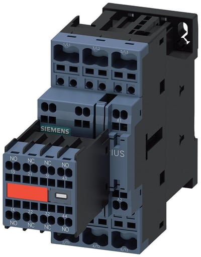 Siemens Sirius 3RT2 Contactor - 25A, 3P 4011209837577