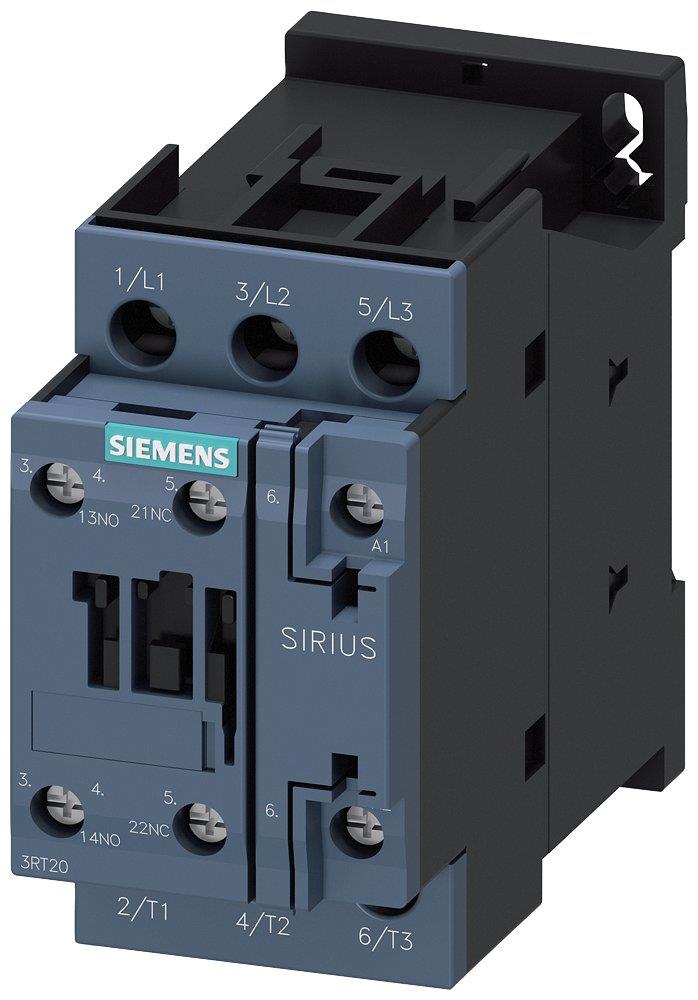 Siemens Sirius 3RT2 Contactor - 25A, 3P 4011209839519