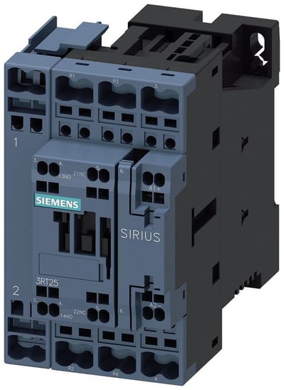 Siemens Sirius 3RT2 Contactor - 25A, 4P 4011209834897