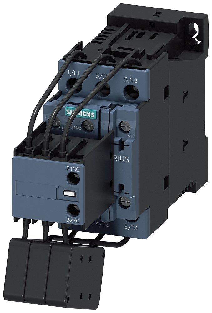 Siemens Sirius 3RT2 Contactor - 3P, 1NO - 2NC, 3 4011209948044