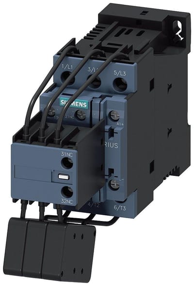 Siemens Sirius 3RT2 Contactor - 3P, 1NO - 2NC, 3 4011209948044