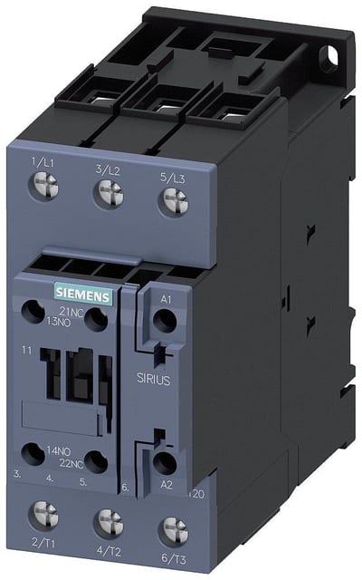 Siemens Sirius 3RT2 Contactor - 41A, 3P 4011209939028