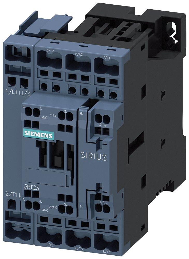 Siemens Sirius 3RT2 Contactor - 50A, 4P 4011209834804