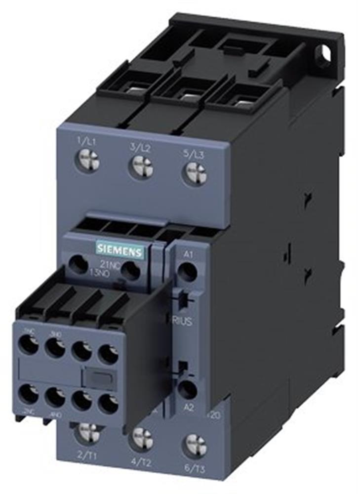 Siemens Sirius 3RT2 Contactor - 80A, 3P, 230 ACV