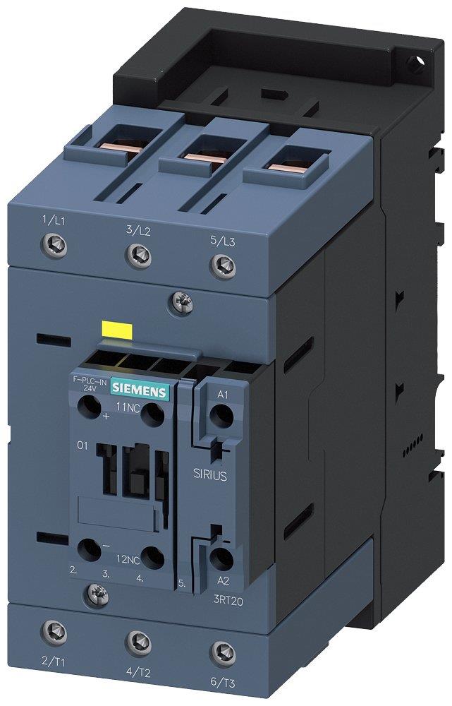 Siemens Sirius 3RT2 Contactor - 95A, 3P 4047621087771
