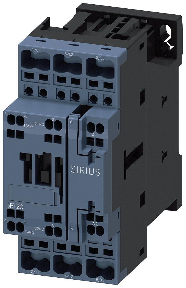 Siemens Sirius 3RT2 Contactor - 9A, 3P 4011209831483