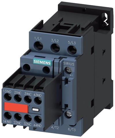 Siemens Sirius 3RT2 Contactor - 9A, 3P 4011209836846