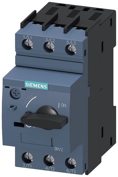 Siemens Sirius 3RV2 Motor Protection manual - 1,1 - 1,6A, 3P