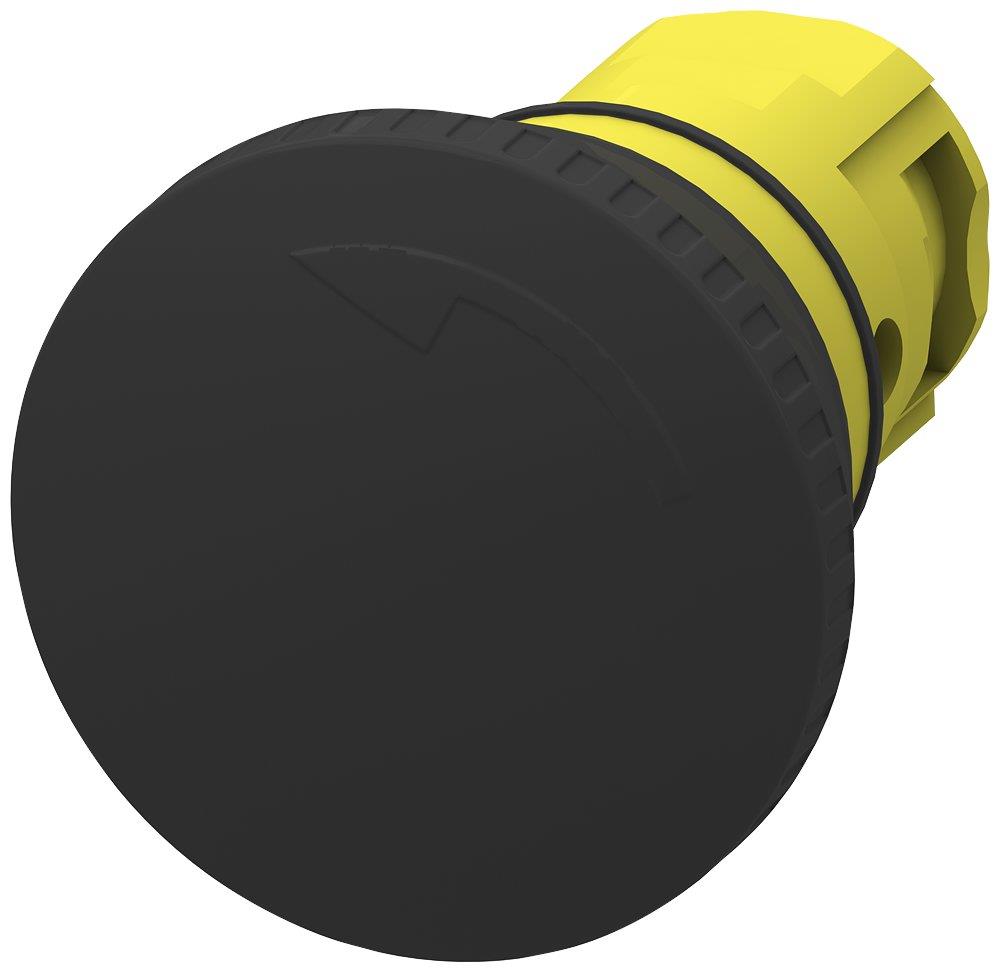 Siemens Sirius 3SB2 Emergency Stop - 16mm, black