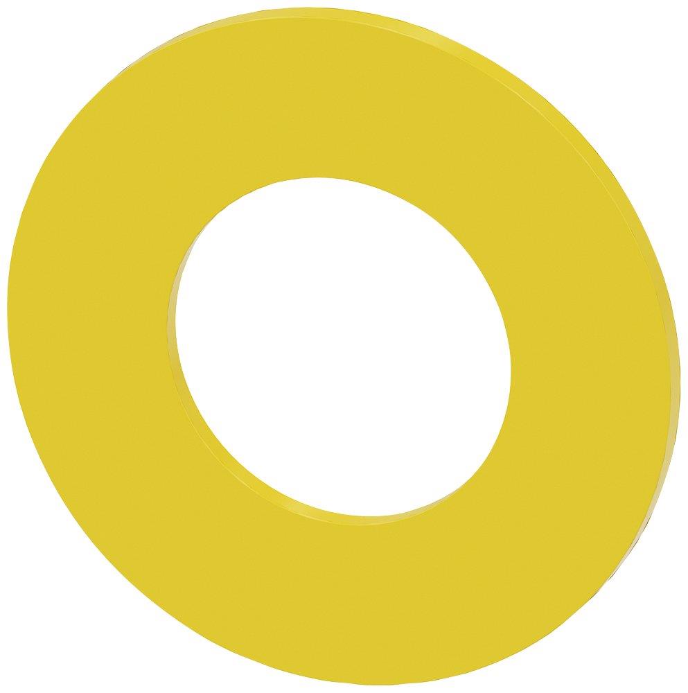 Siemens Sirius 3SU1 Backplate - 45mm, yellow