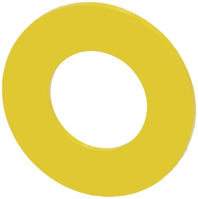 Siemens Sirius 3SU1 Backplate - 45mm, yellow