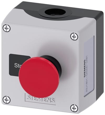 Siemens Sirius 3SU1 Emergency Stop Box - 4047621080307