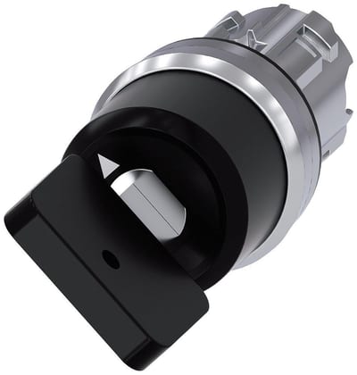 Siemens Sirius 3SU1 Key Switch - Metal, Spring-return, Spring-return 4011209948921