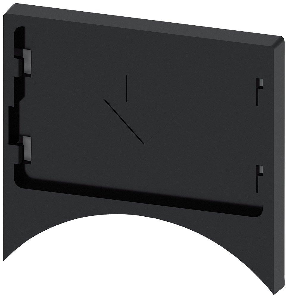 Siemens Sirius 3SU1 Label holder - 17,5X27MM, Sirius ACTmm, black 4047621042718