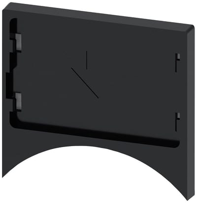 Siemens Sirius 3SU1 Label holder - 17,5X27MM, Sirius ACTmm, black 4047621042718