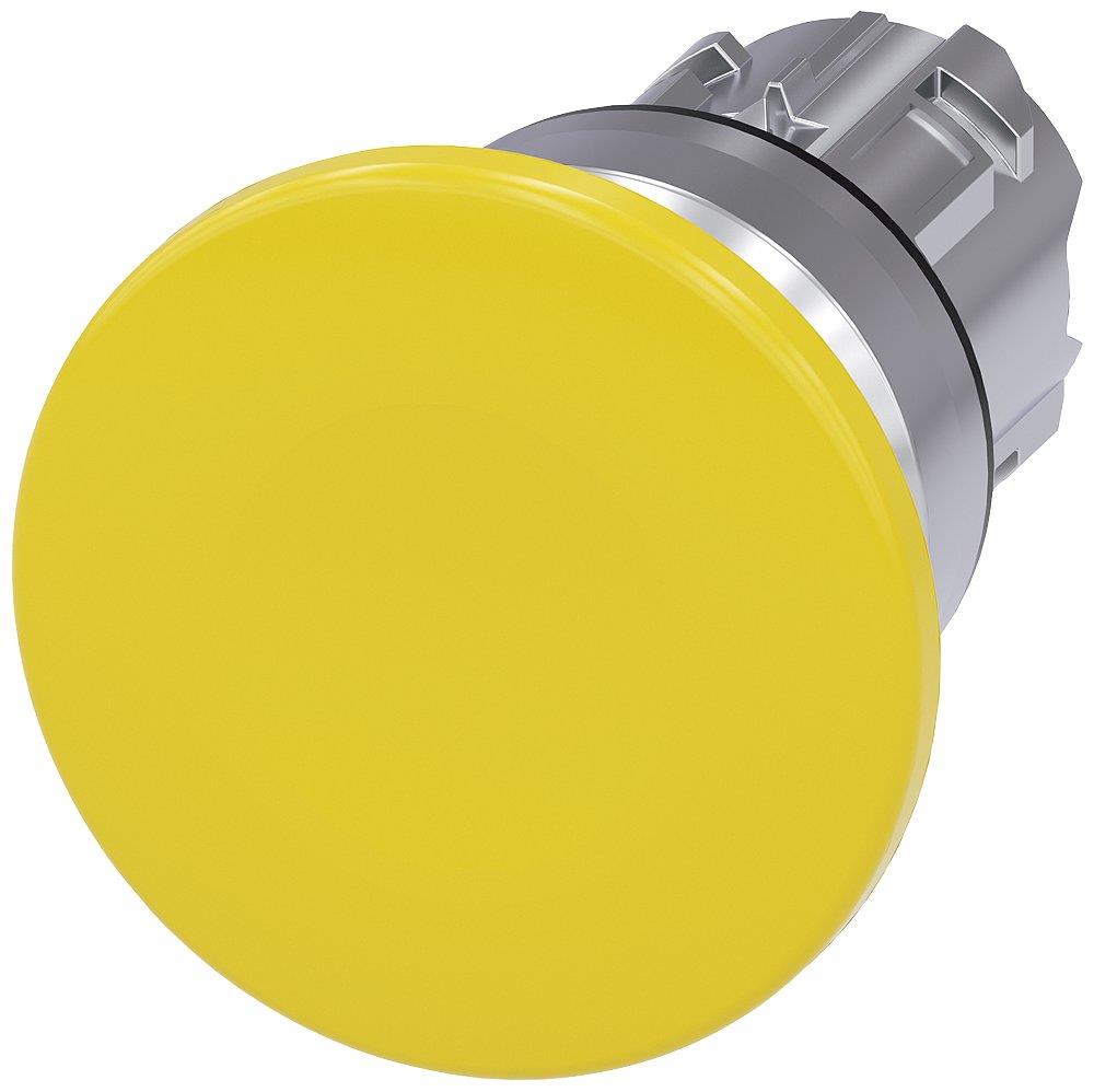 Siemens Sirius 3SU1 Paddle Actuator - 40mm, yellow, Instantaneous